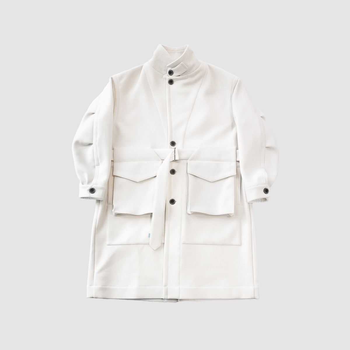 MUZE TURQUOISE LABEL - CHESTER COAT(WHITE)MUZE チェスター コート