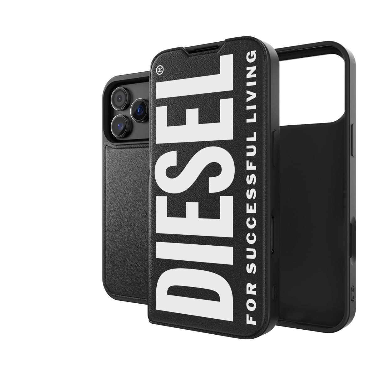 iPhone 17 Pro Maxケース Booklet MagSafe ブラック – MiraiSell