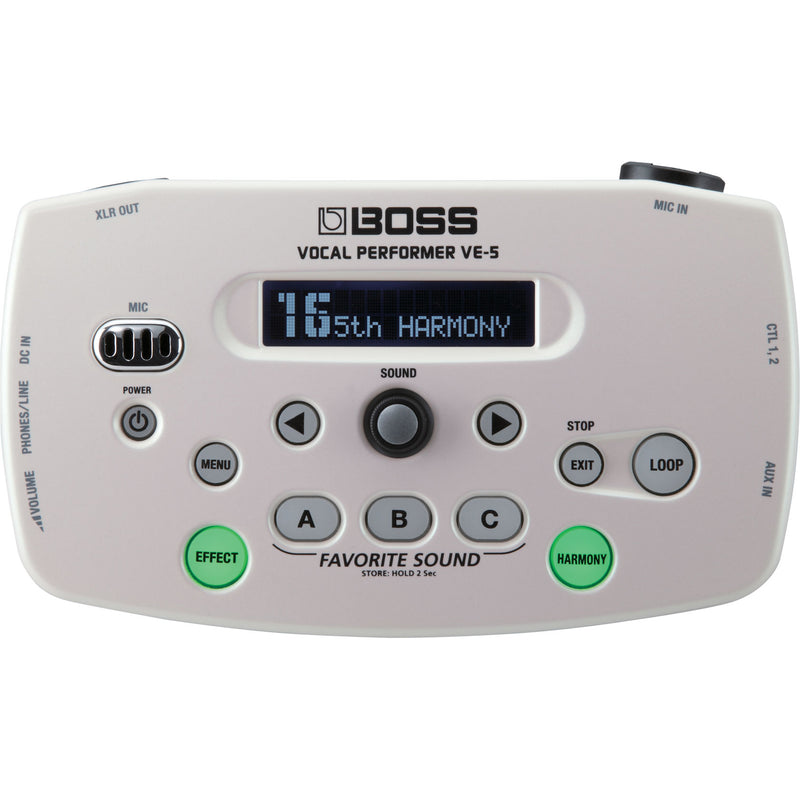 Boss VE-5-WH Vocal Effects – Motor City Guitar