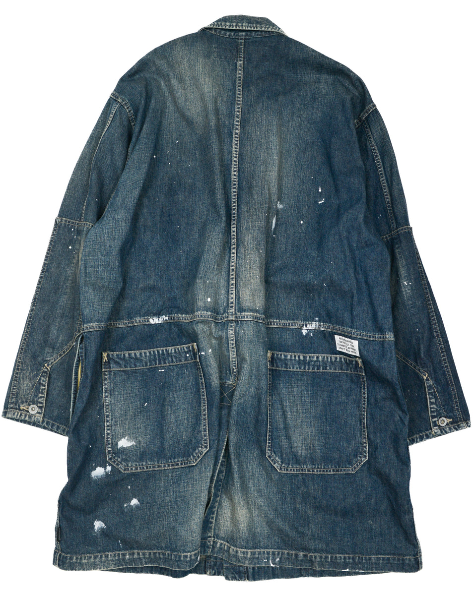 Savage Denim Dealer Coat – n| pose