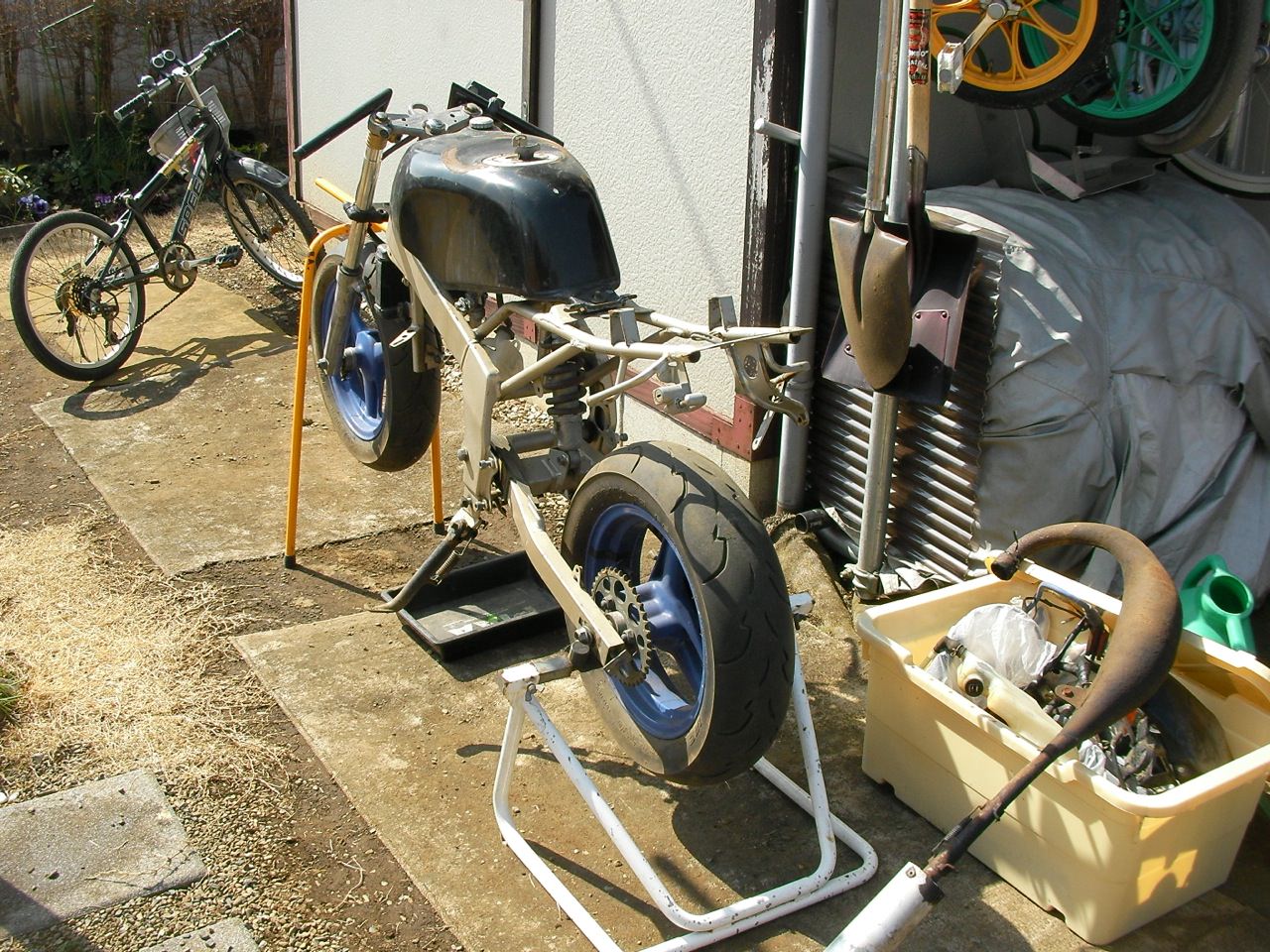 なつ NSR50実働エンジン Nチビ実働エンジン プラグ付 NSR50、ついに