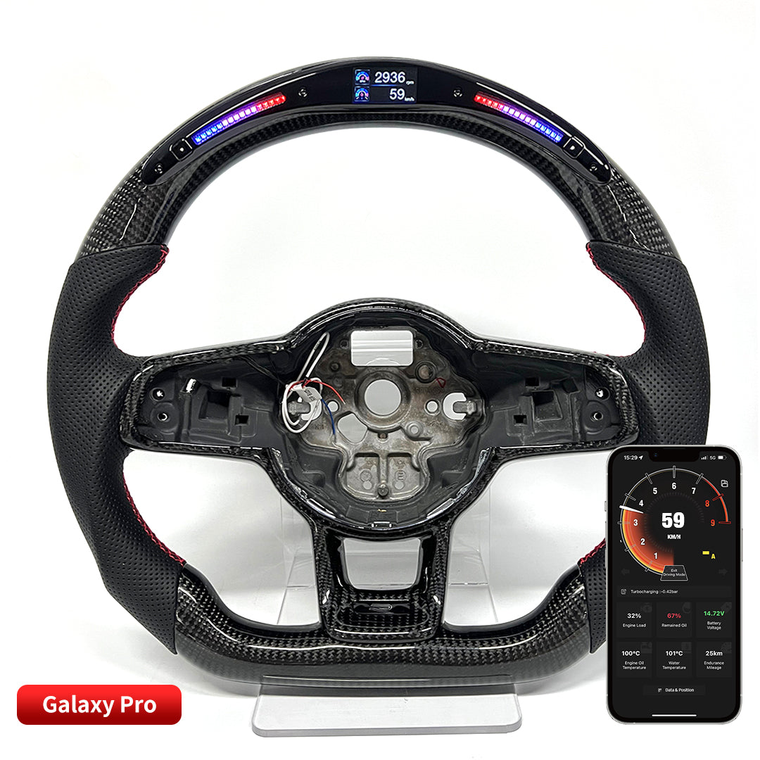 OHC Motors Led Light Up Steering Wheel for Volkswagen GTI Golf 7 Golf