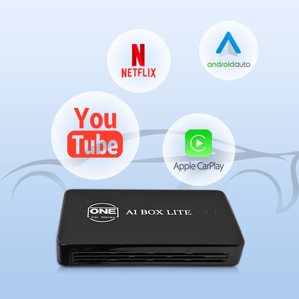 One Car Stereo AI Box Lite – Go Wireless with Ease