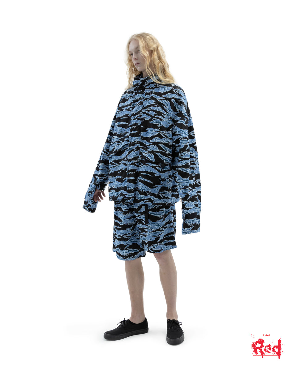 PHENOMENON by FUMITO GANRYU graffiti field jacket - Blue – FUMITO