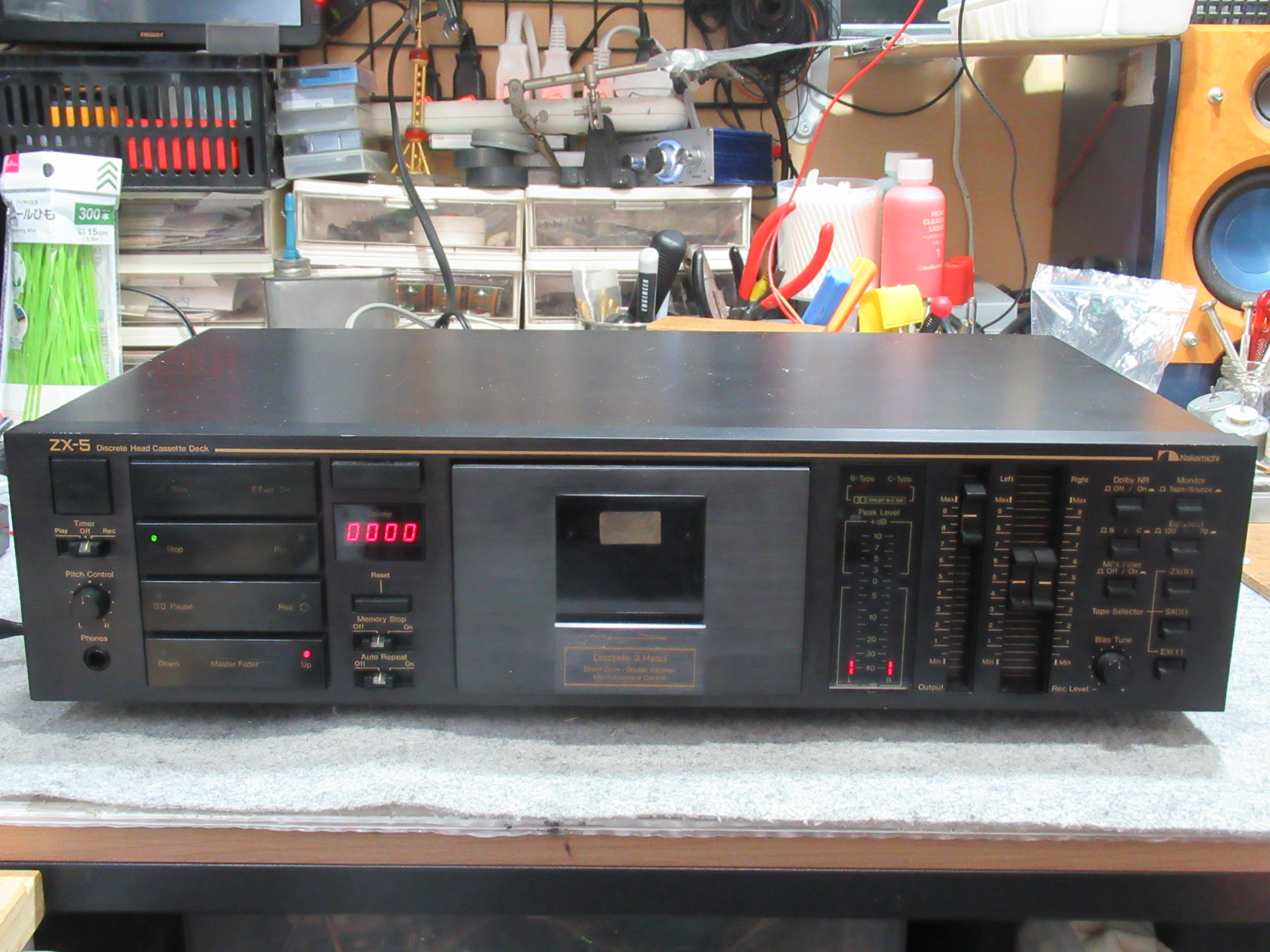 Nakamichi ZX-5 リールモーター故障 – Audiolife － Enjoy your audio