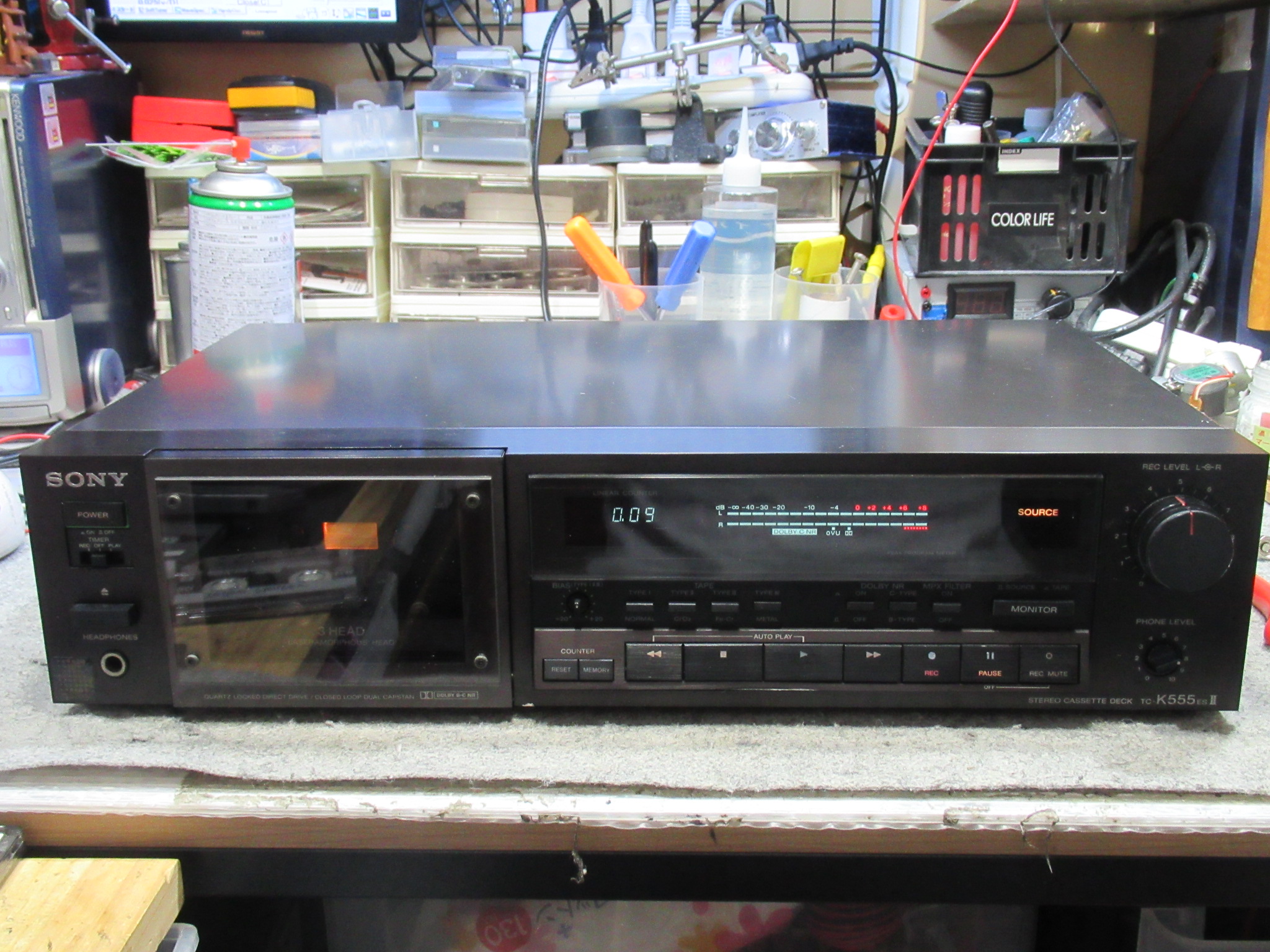 SONY TC-K555ESⅡ – Audiolife － Enjoy your audio life!!