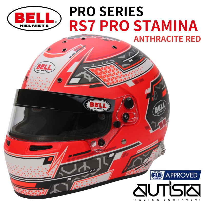 BELL ベル ヘルメットRS7 PRO STAMINA RED FIA8859-2024 SNELL SA2020