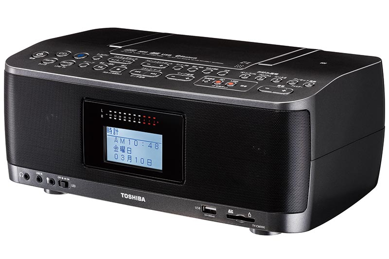 東芝エルイー、音楽や語学向けに強化したCDラジオ。Bluetooth/SD/USB