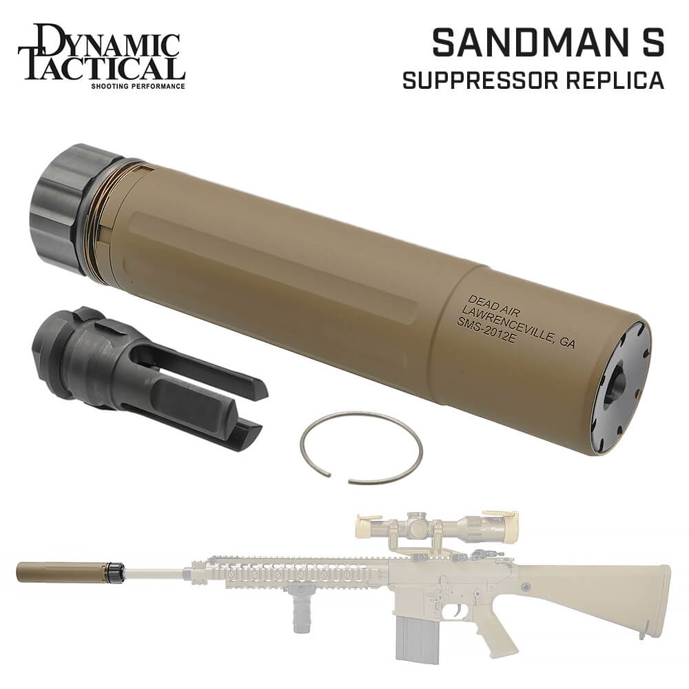 DYTAC 製 】 DEAD AIR SANDMAN S サプレッサー & 14mm逆ネジ KeyMo