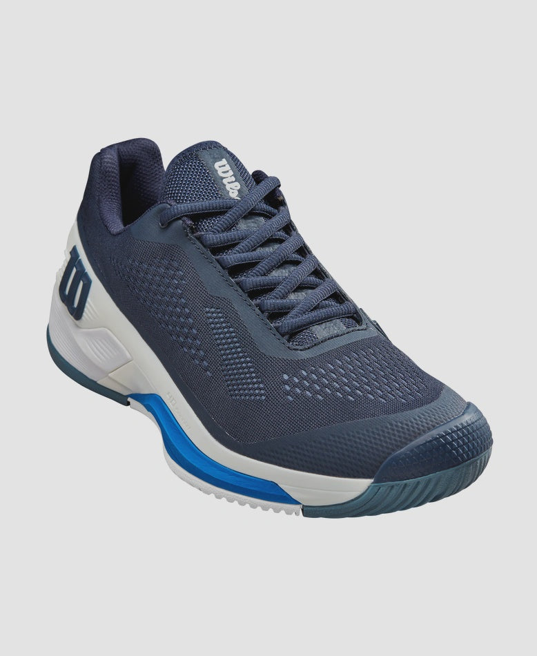 Wilson Men's Rush Pro 4.0 Tennis Shoes - Navy Blazer/Lapis Blue