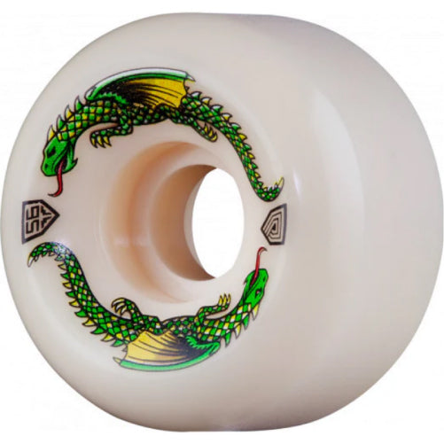 Powell Peralta Dragon Formula Wheels White 56MM 93A – Anchors