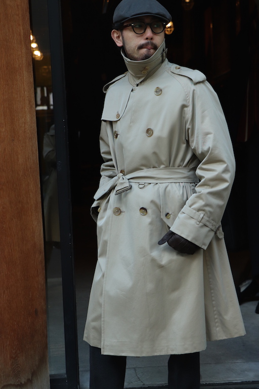 TRENCH COAT / COTTON GABARDIN | ANATOMICA SAPPORO アナトミカ札幌