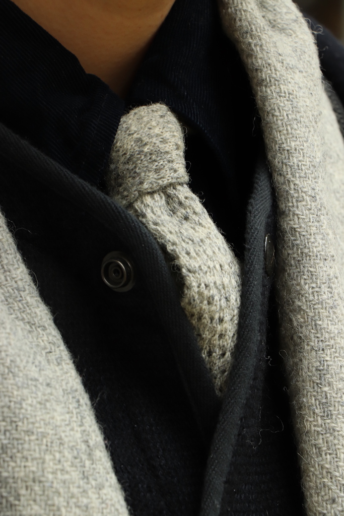 REAL SHETLAND SCARF & TIE | ANATOMICA SAPPORO アナトミカ札幌