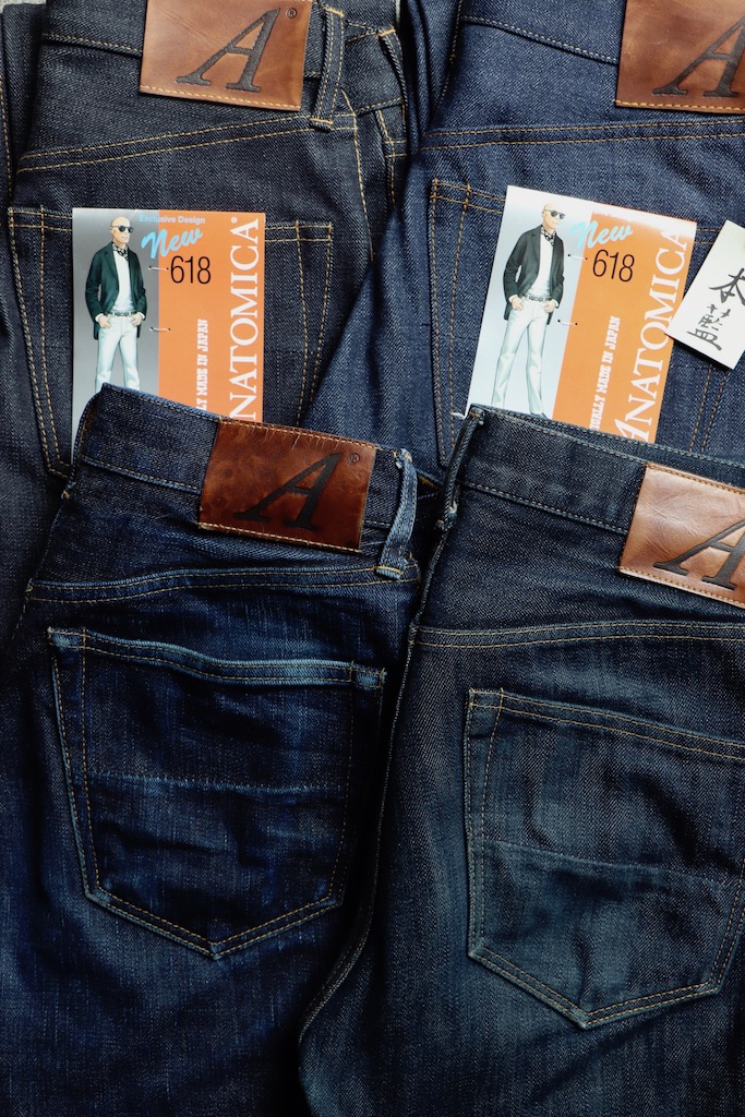 618 SLIM FIT 『本藍』DARK AI | ANATOMICA SAPPORO アナトミカ札幌