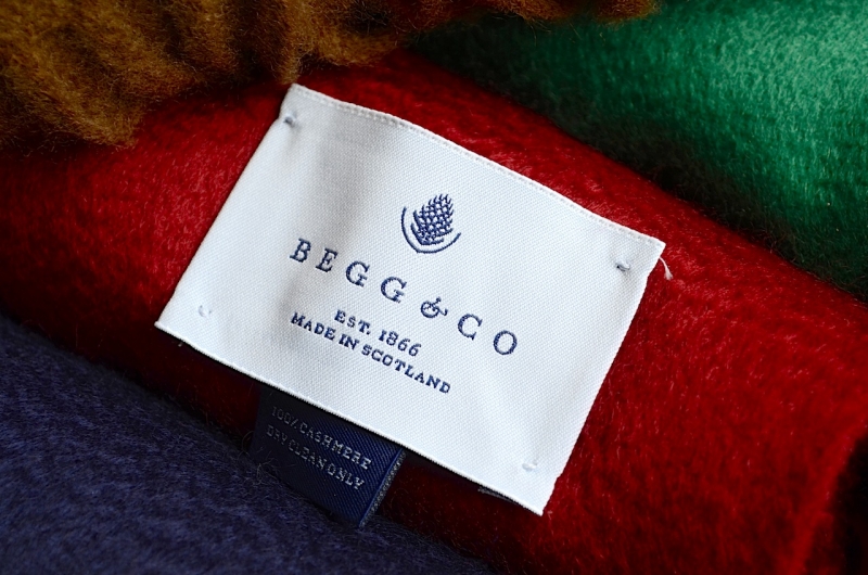 BEGG&CO. / CASHMERE STOLE | ANATOMICA SAPPORO アナトミカ札幌