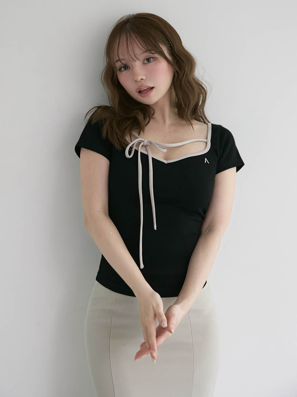 ANDMARY】Collie ribbon tops