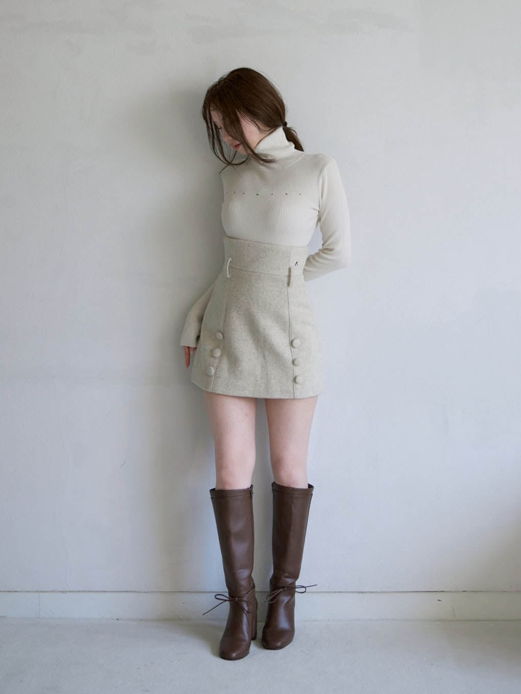 ANDMARY】Blair high waist skirt