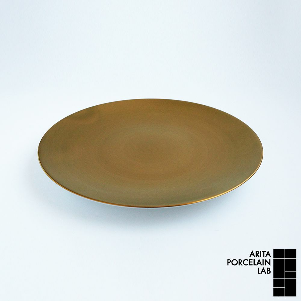 JAPAN AUTUMN フラットプレート L ゴールド – ARITA PORCELAIN LAB