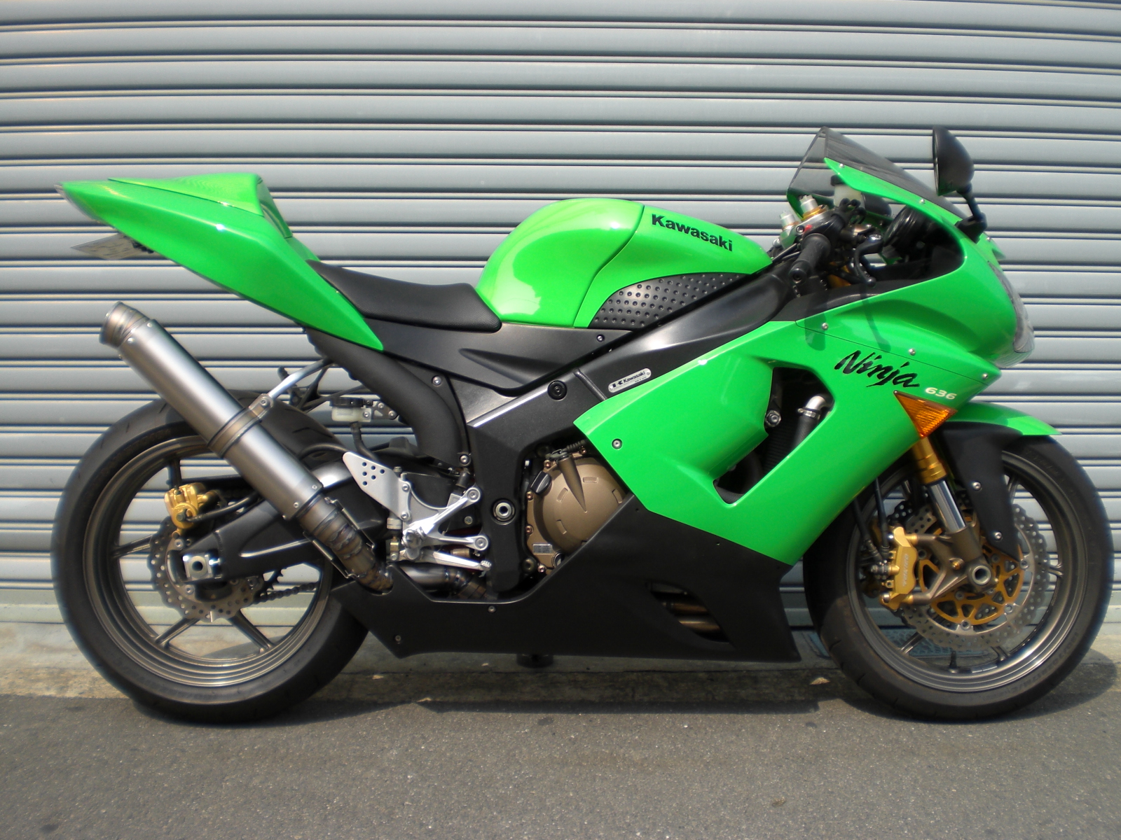 05－'06 ZX-6R GPフォーミュラスリップオンマフラー | バイクマフラー
