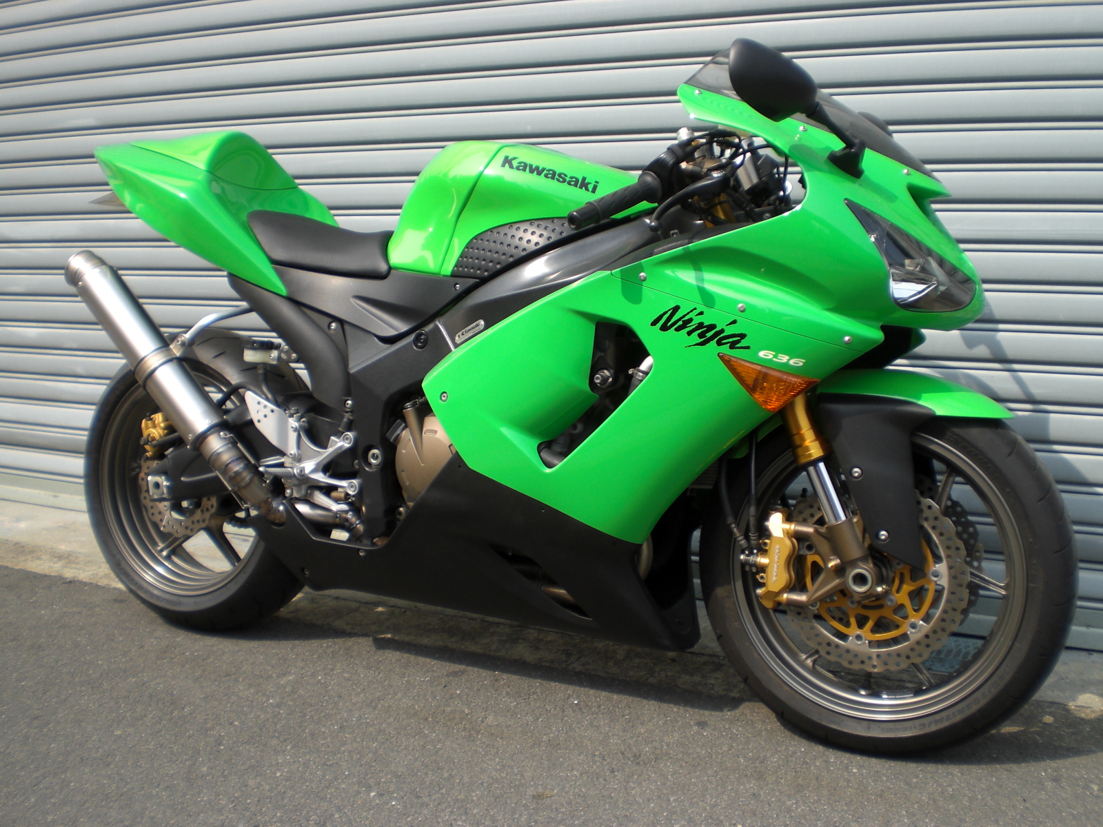 05－'06 ZX-6R GPフォーミュラスリップオンマフラー | バイクマフラー