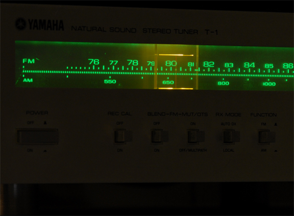 アビエス・リサーチ制作雑記 YAMAHA T-1 (AM/FMステレオチューナー)