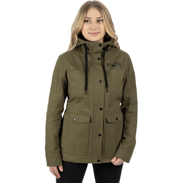 Ivy Canvas Jacket - FXR – ADM Sport