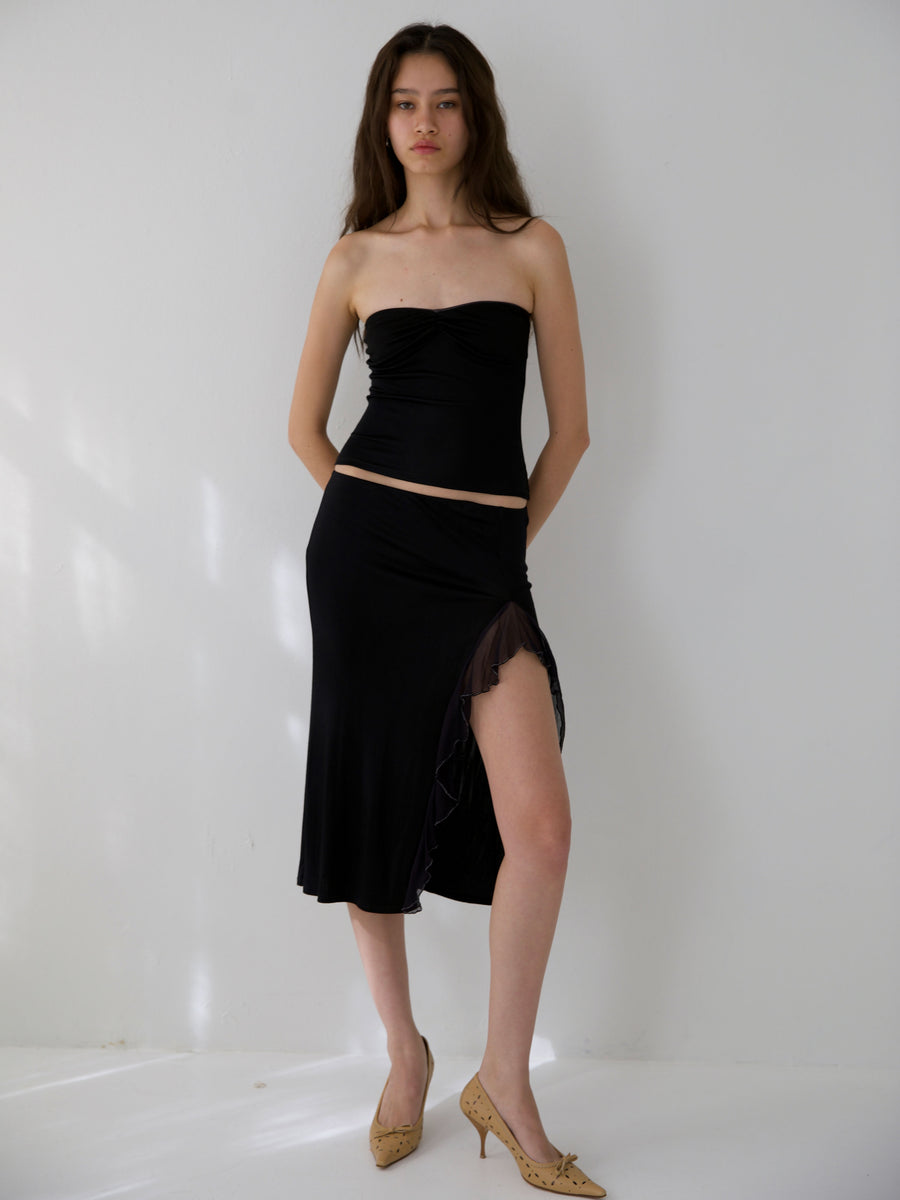 BLOSSOM TOP IN BLACK – B U C I
