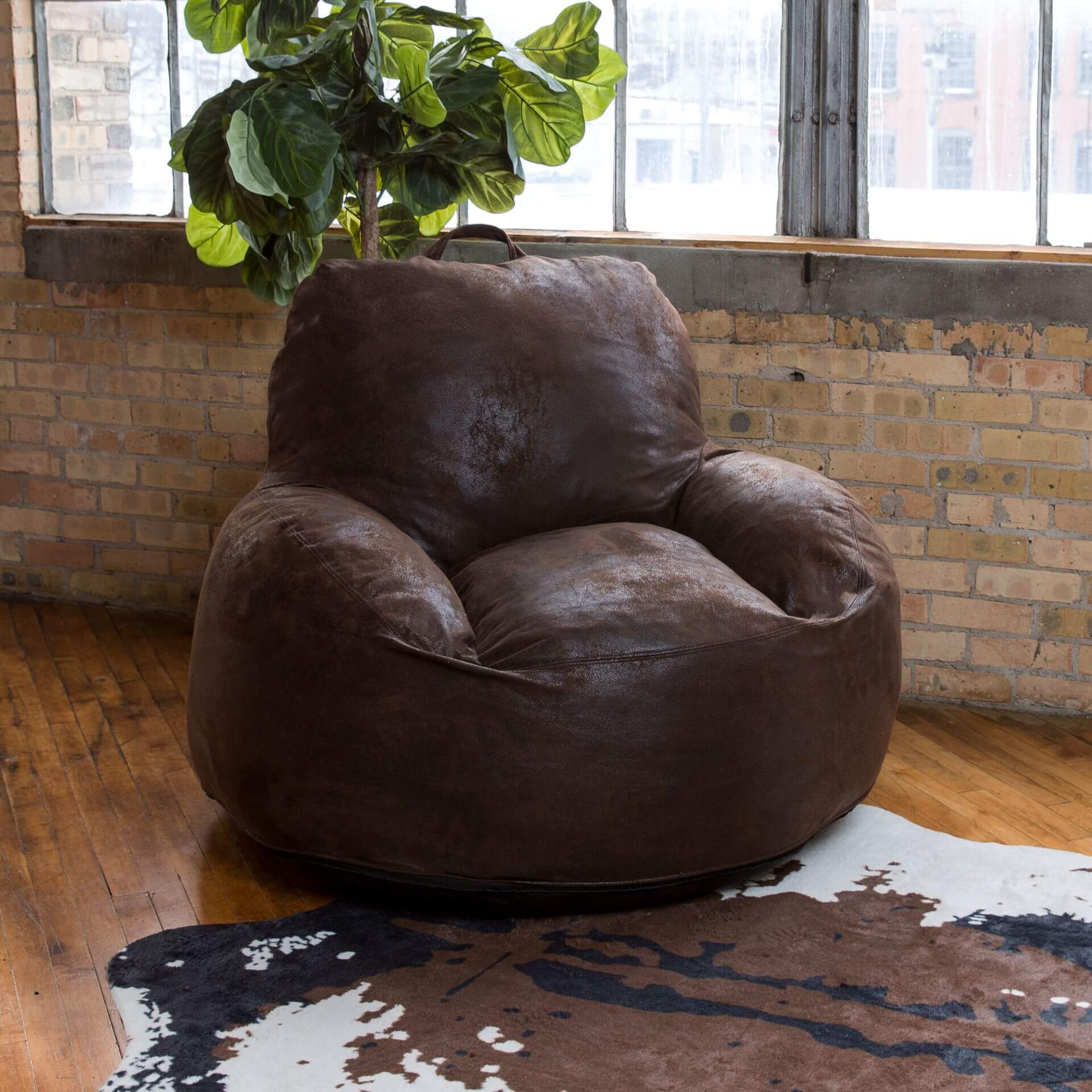 Nestle™ Foam Oversized Chair | Big Joe® Oversized Bean Bag Chairs