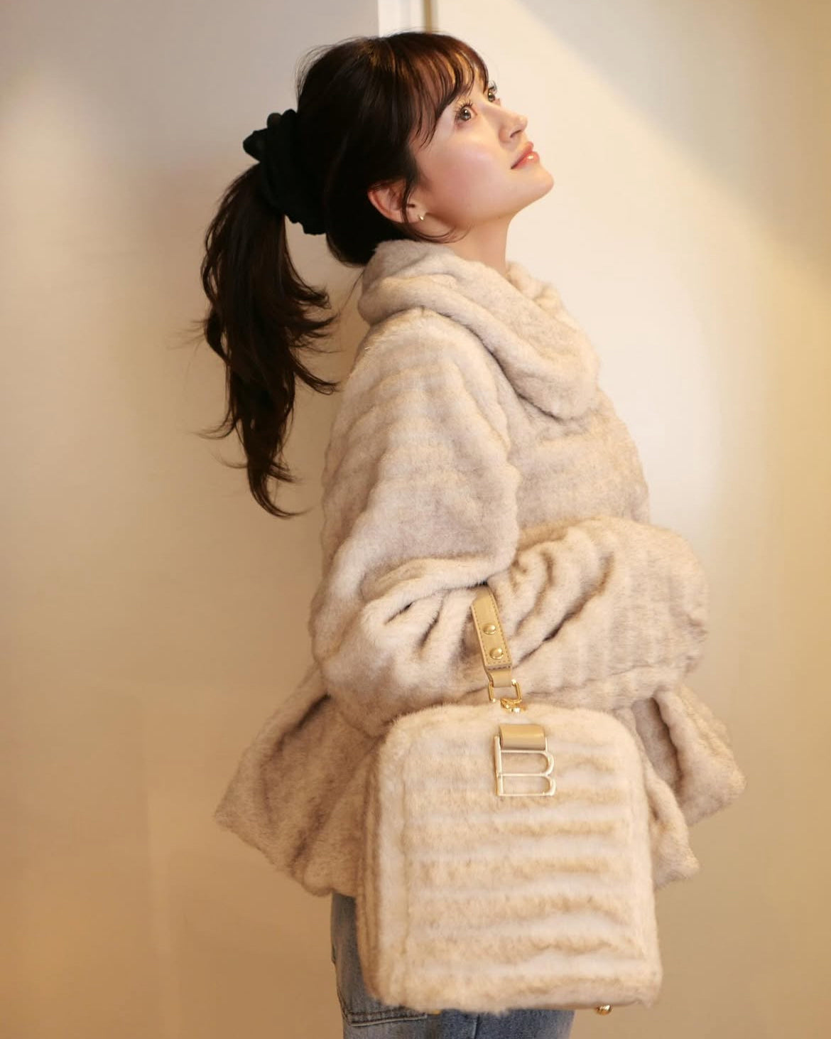 DORA PEPURAMU FUR COAT/158cm/着用サイズF｜Bibiy.