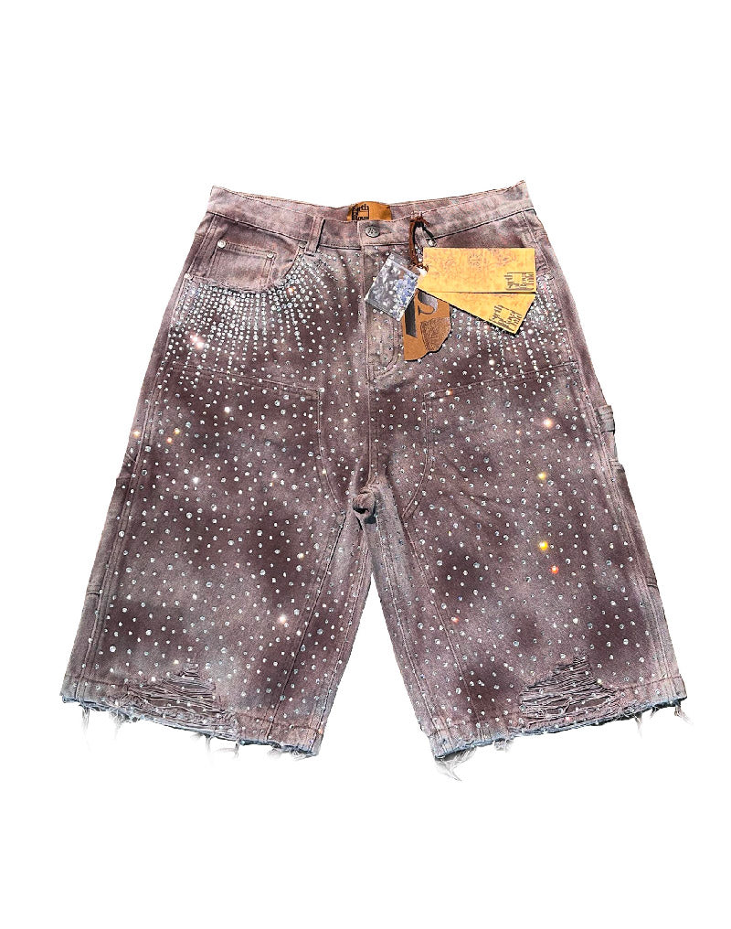 20k Diamond Shorts Brown – Birth Of Royal Child
