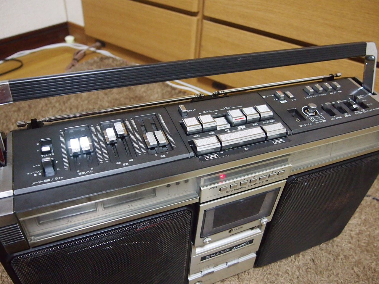 ラジオ・コンポ SHARP Searcher-XL GF-305SB ラジオ・コンポ SHARP