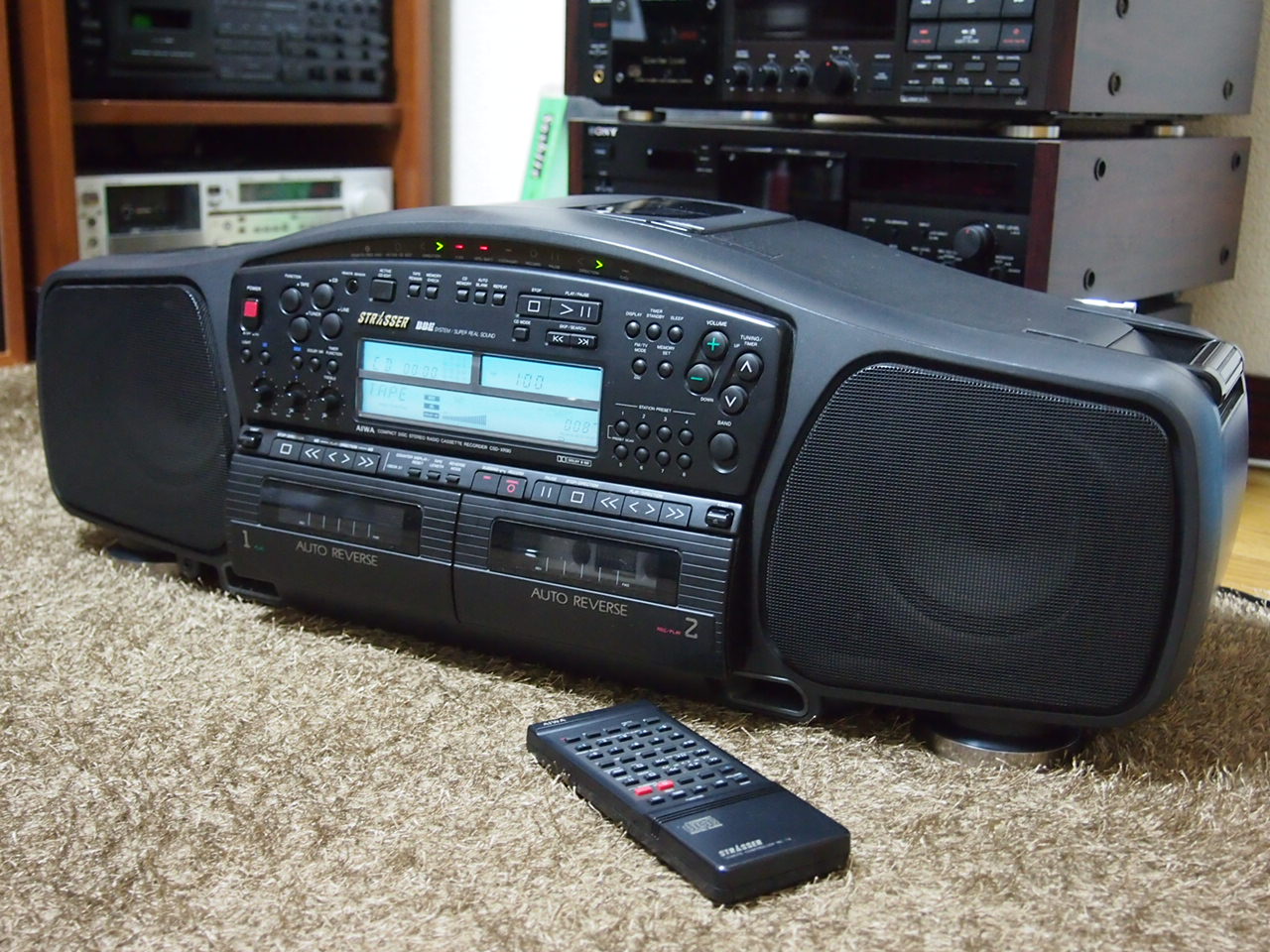 87 AIWA CSD-XR90改 Bluetooth対応CDラジカセ 完動美品 【公式通販】