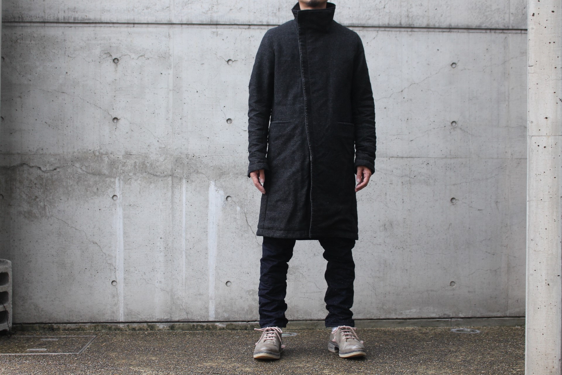 21 A/W taichimurakami “high neck coat” | ShelterII BLOG