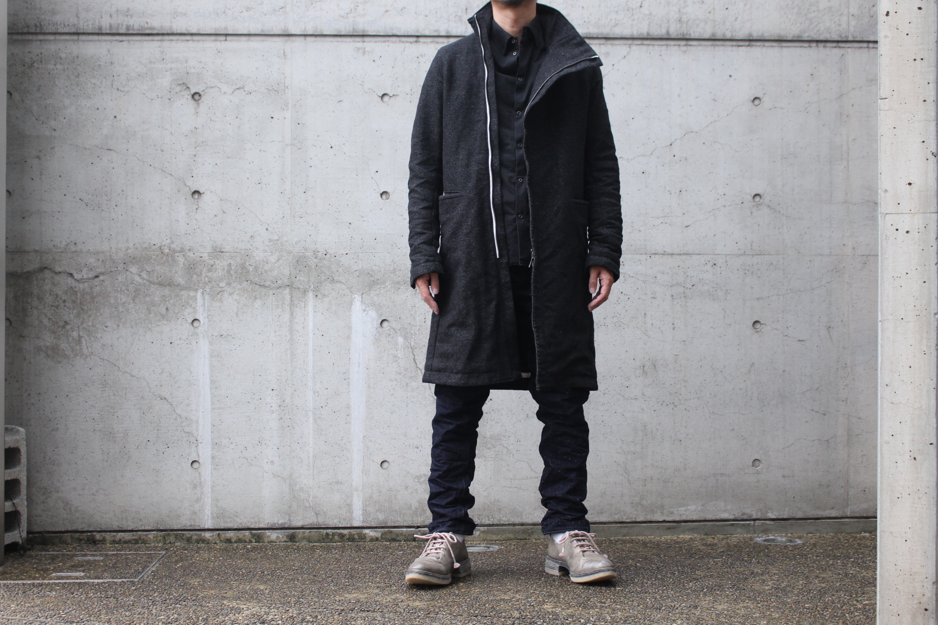 21 A/W taichimurakami “high neck coat” | ShelterII BLOG