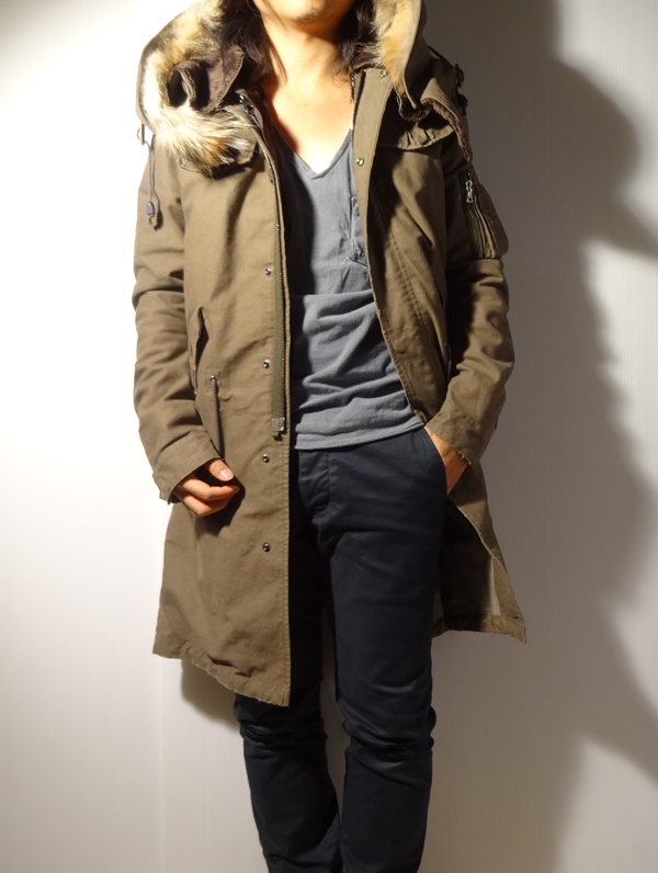 wjk デストロイコットンツイル M52 モッズコート wjk M52 – destroy cotton twill 1130 ct01 < モッズコート > | wjk