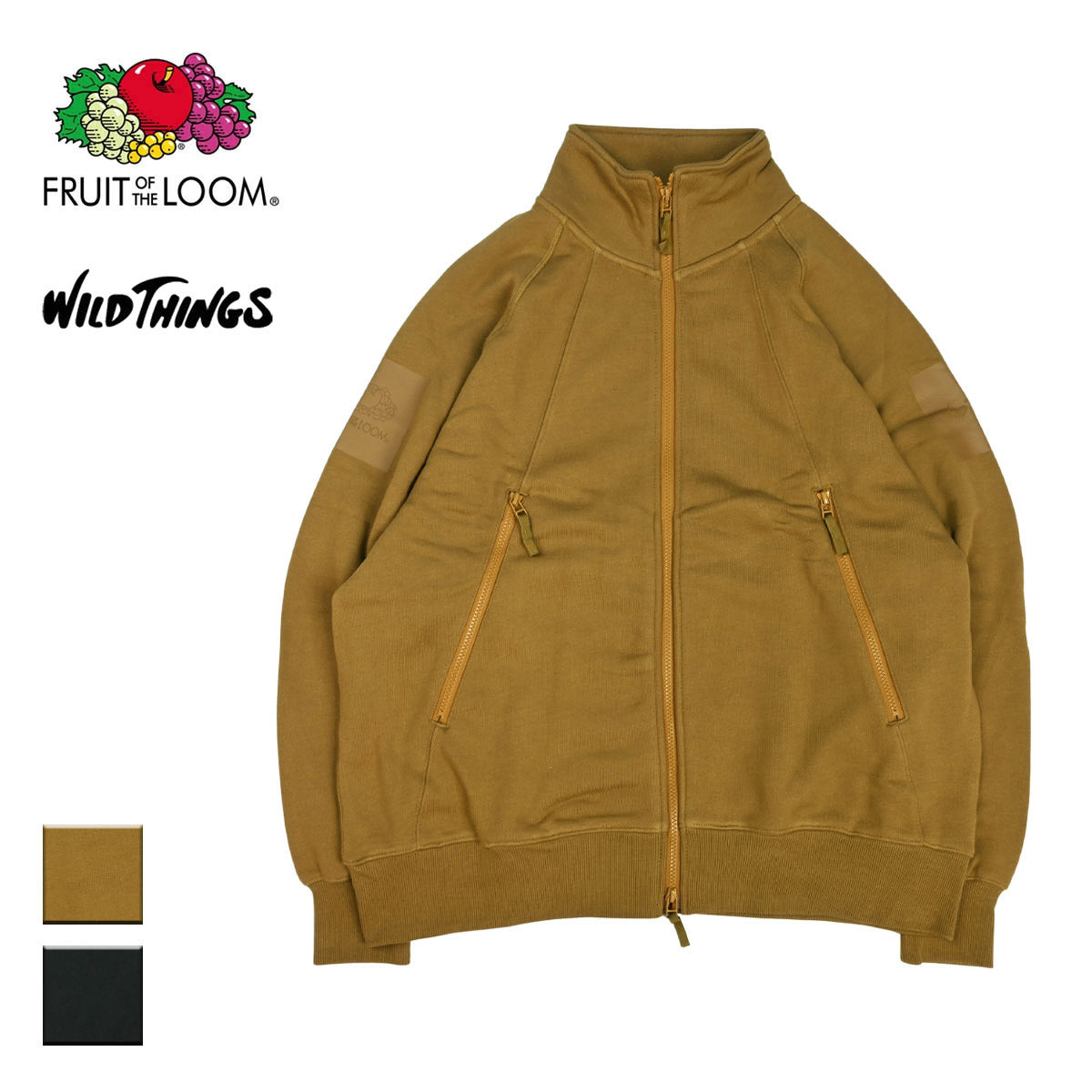 Fruit of the Loom フルーツオブザルーム × WILD THINGS SWEAT HAPPY