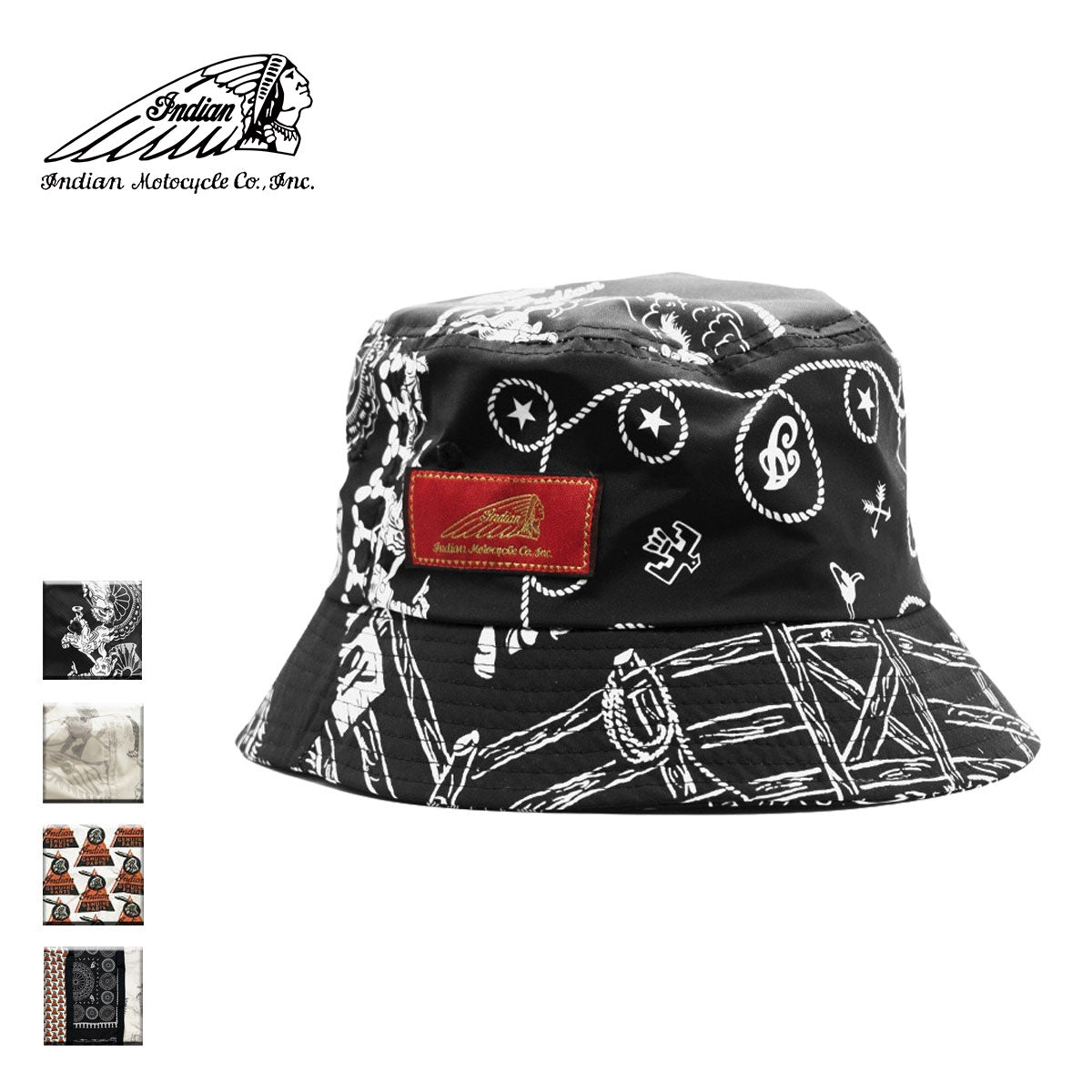 Indian インディアン Bucket Hat – Blueism