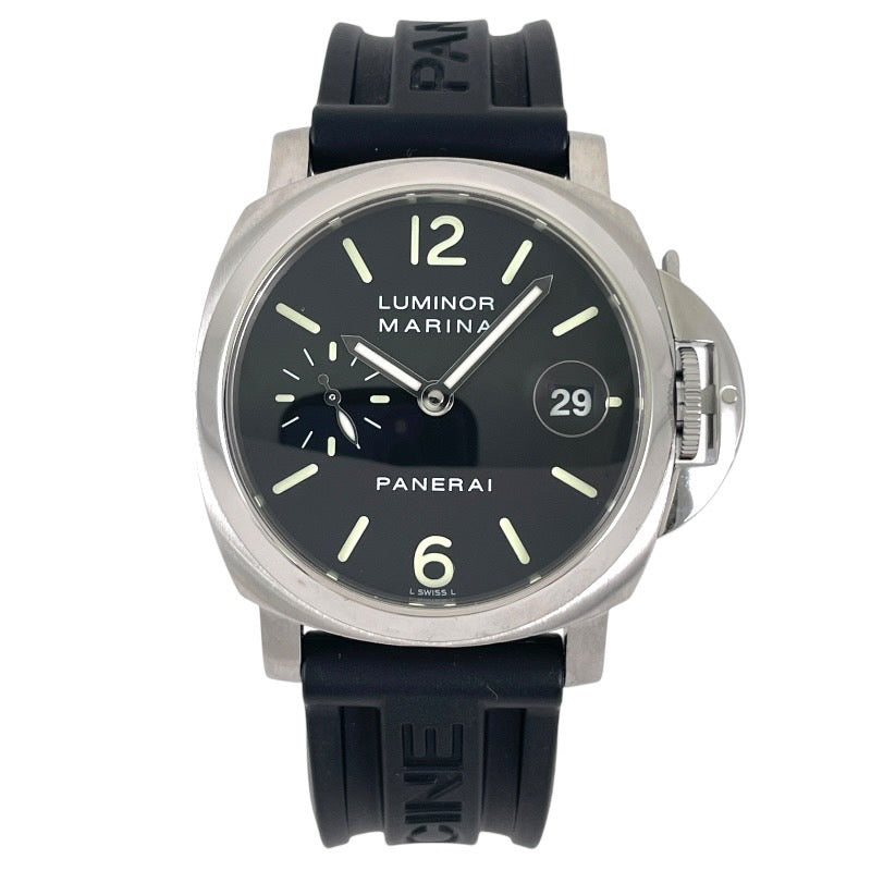 PANERAI】パネライ ルミノールマリーナ 40mm PAM00048 腕時計 SS