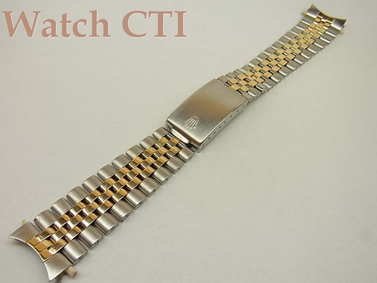 C101] ROLEX 20mm巻きジュビリーブレス 14KYG/コンビ [販売済]
