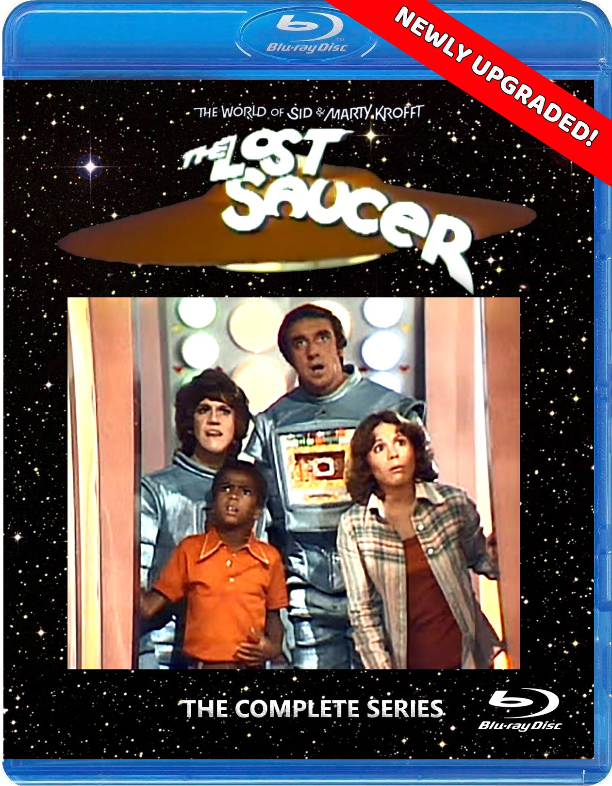 The Lost Saucer Complete Series on Blu Ray (2 Disc Upgraded Set