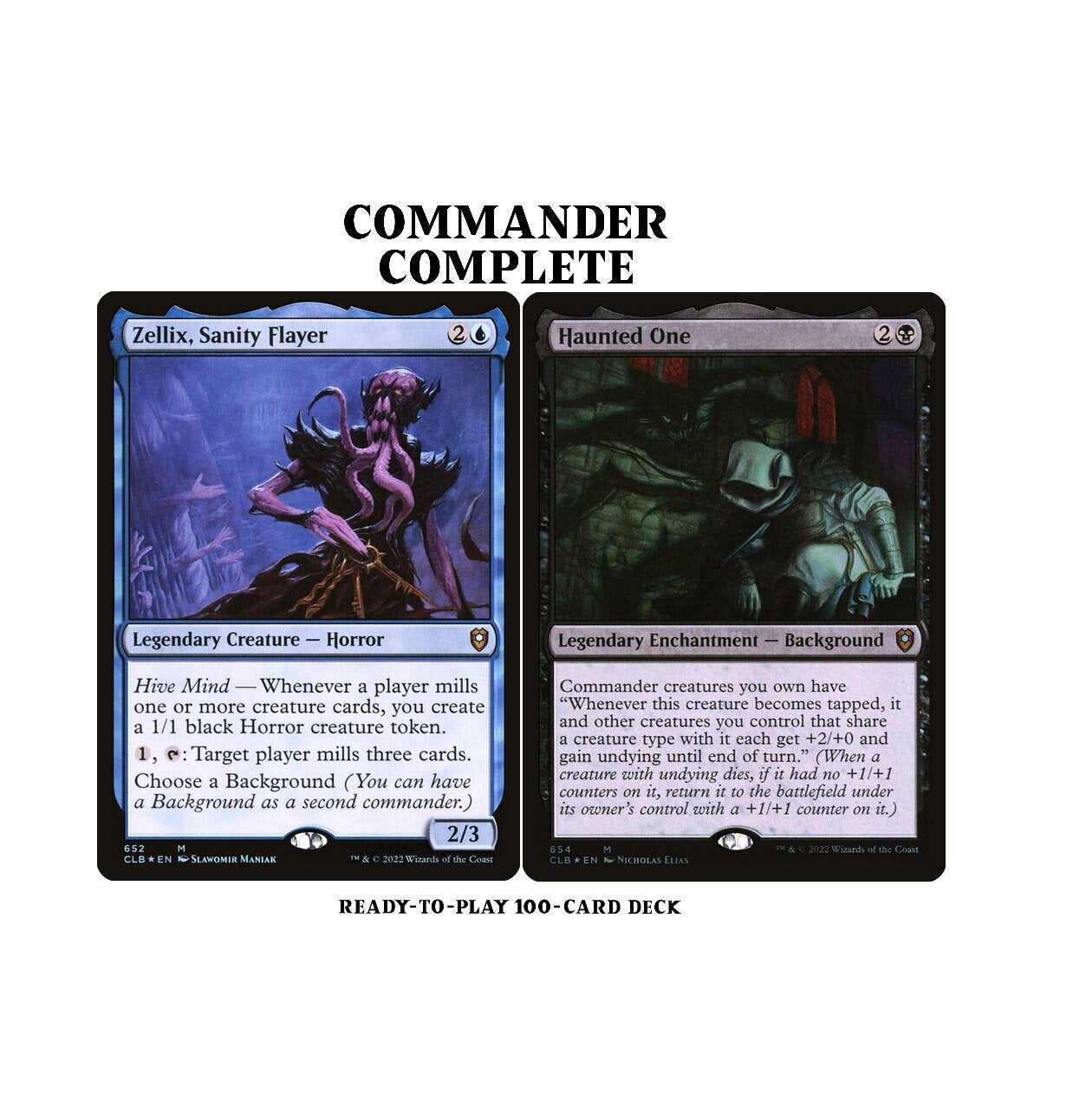 Zellix, Sanity Flayer and Haunted One HORROR MILL Magic MTG