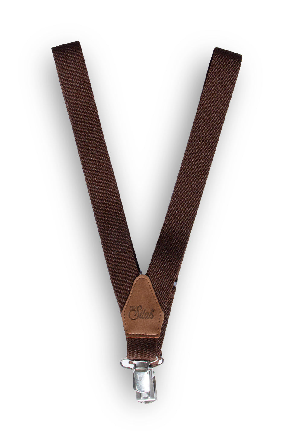 SILLY Silas】Retro V Braces Chocolate Brown サスペンダー 4-8y