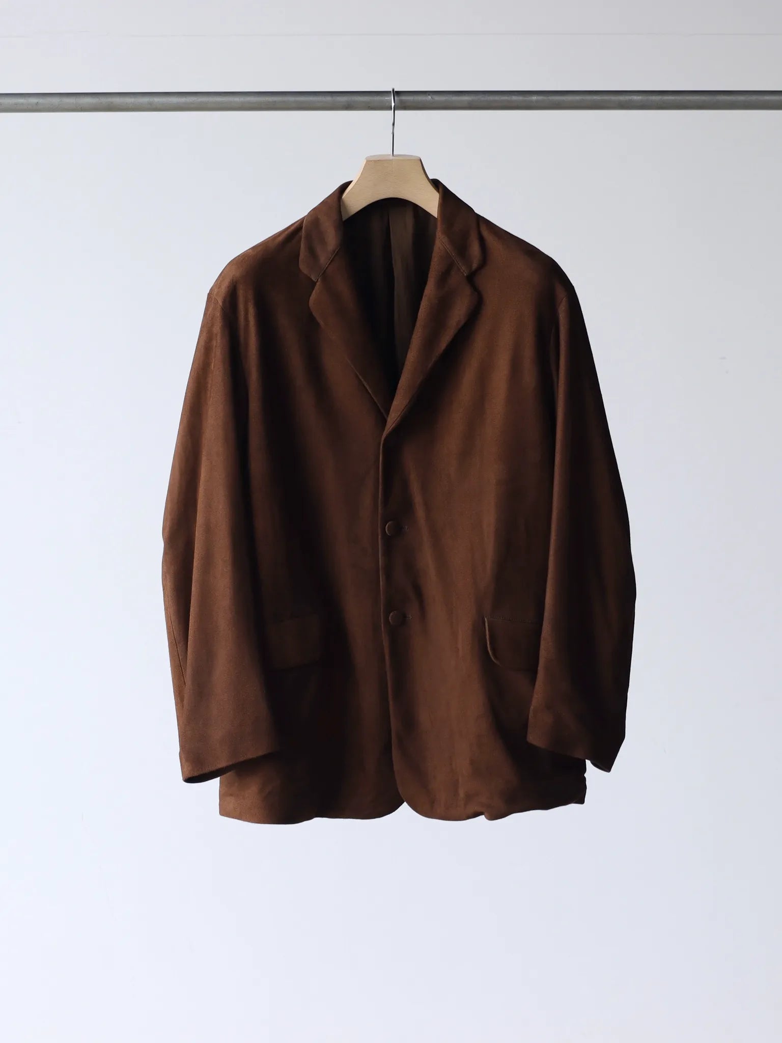 COMOLI スエード ジャケット BROWN | CASANOVA&CO (カサノヴァアンド