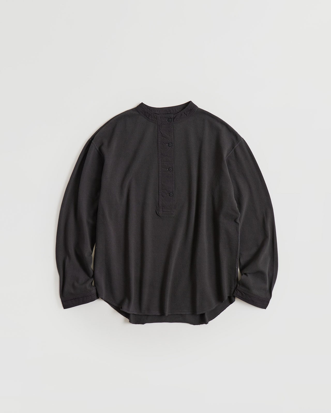 THE SHINZONE / MILITARY HENLEY PULLOVER BLACK – CASDAY / キャスデイ