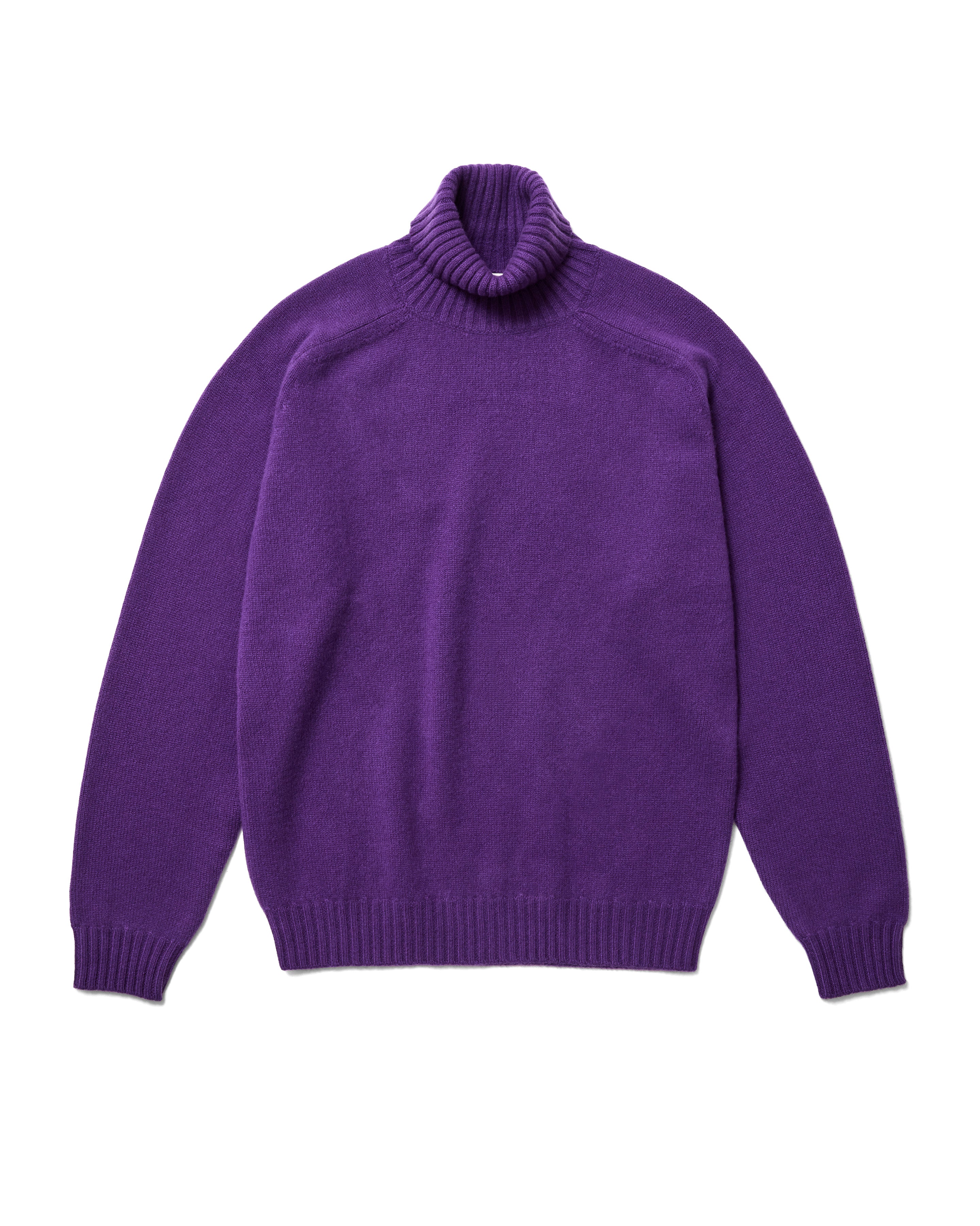 キャッシュベイビー タートルネック ニット, Purple – cash & barba
