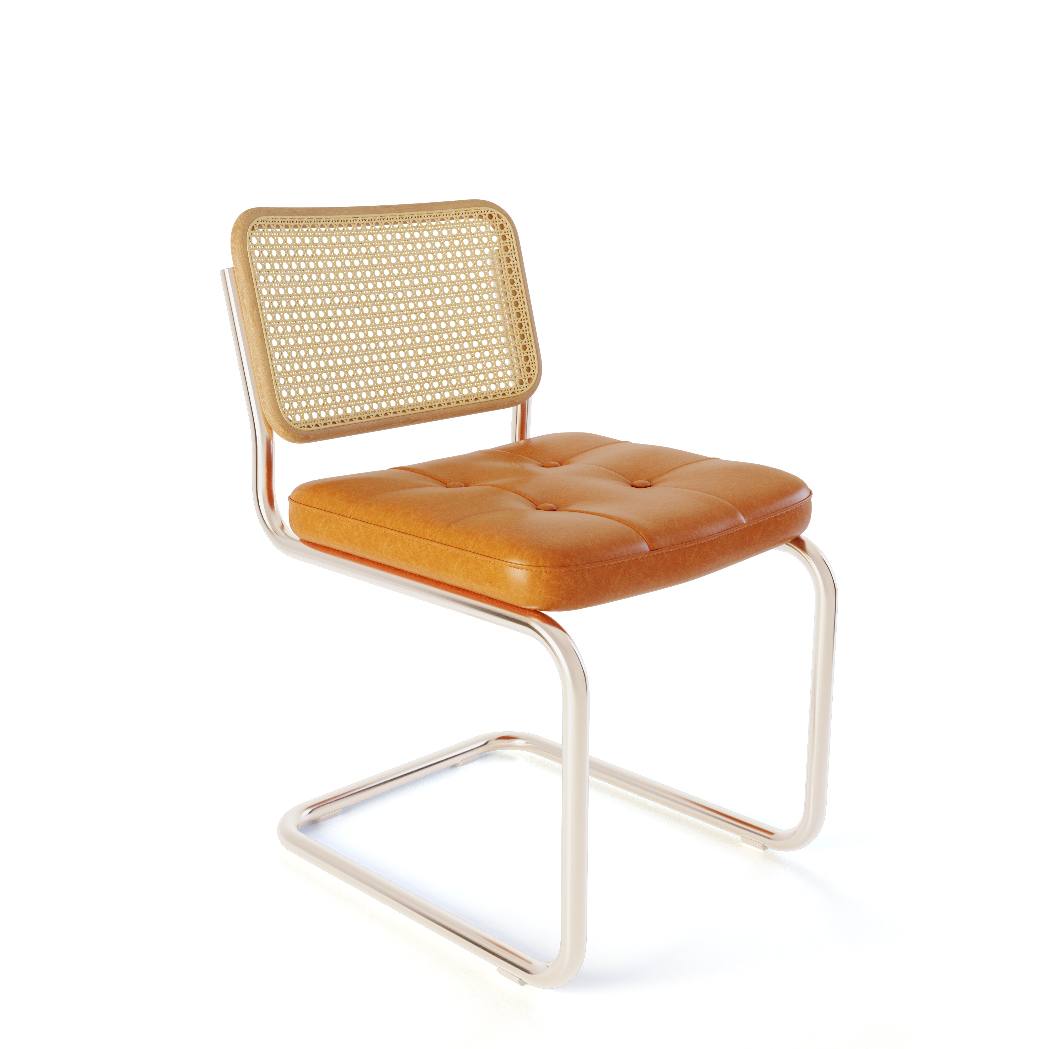 Cesca Armless Chair Black OLIVER社