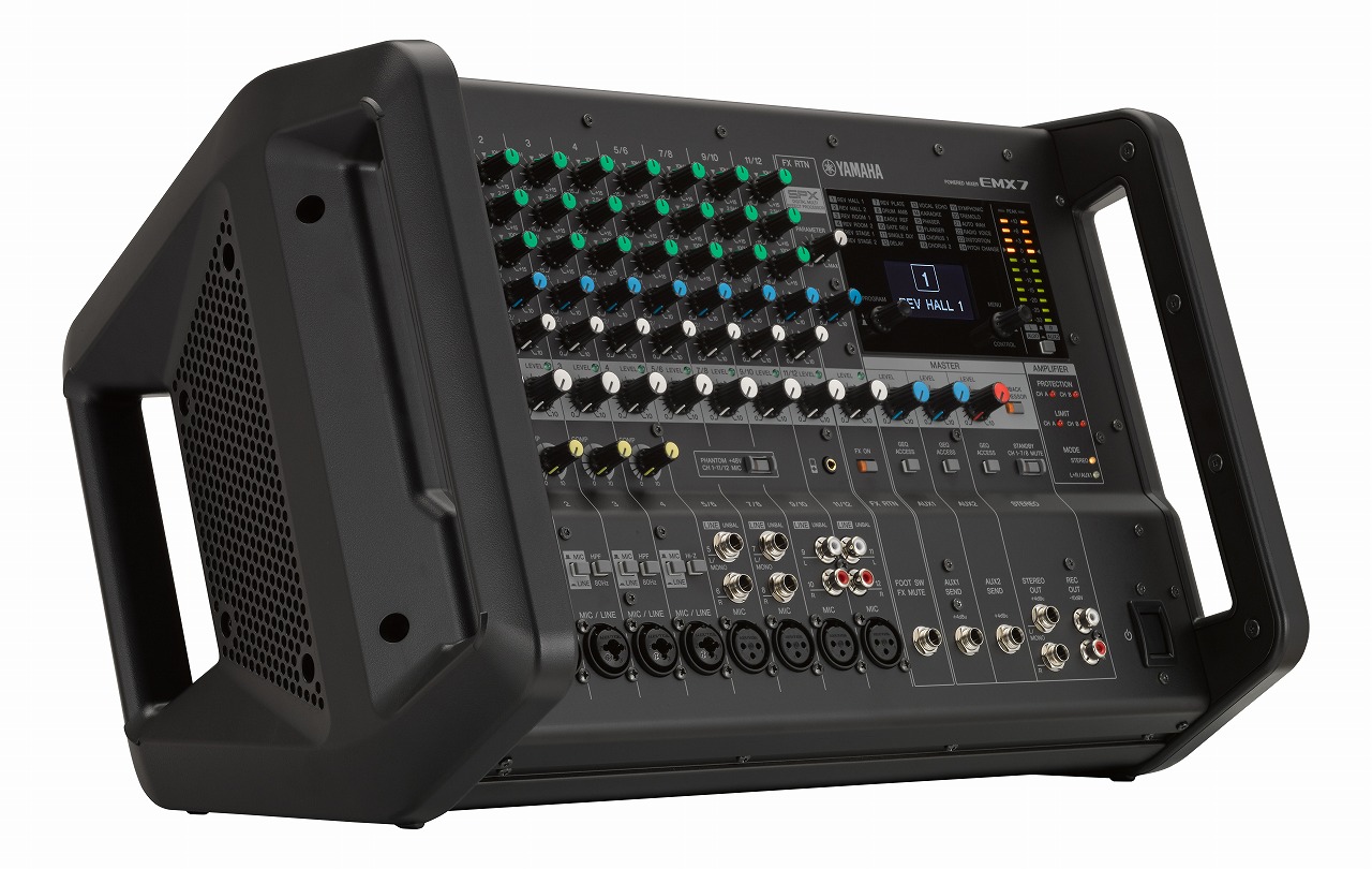高効率クラスDパワーアンプを採用｜YAMAHA、パワードミキサーの新