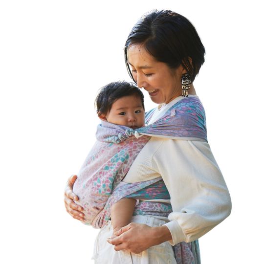 高い位置のおんぶにも使える密着性抜群の抱っこ紐、メイタイ｜ディディモス