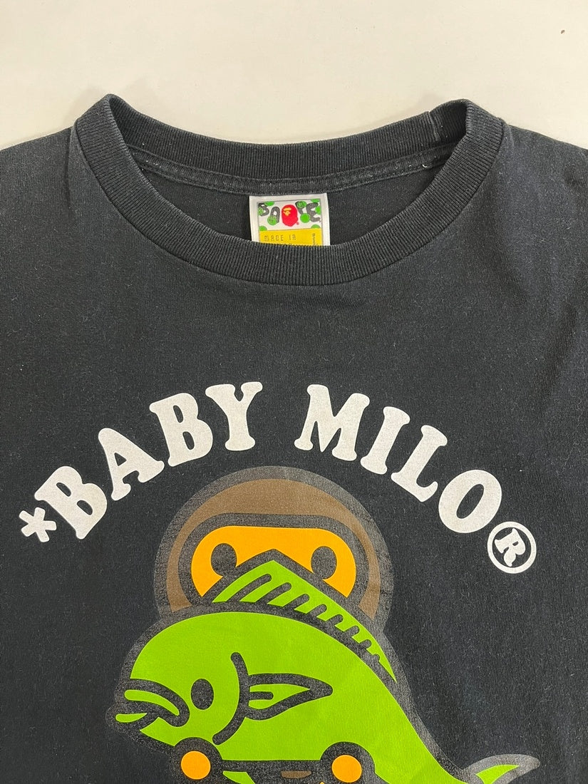 ア ベイシング エイプ A BATHING APE 90s 00s BABY MILO DOLPHIN Tee