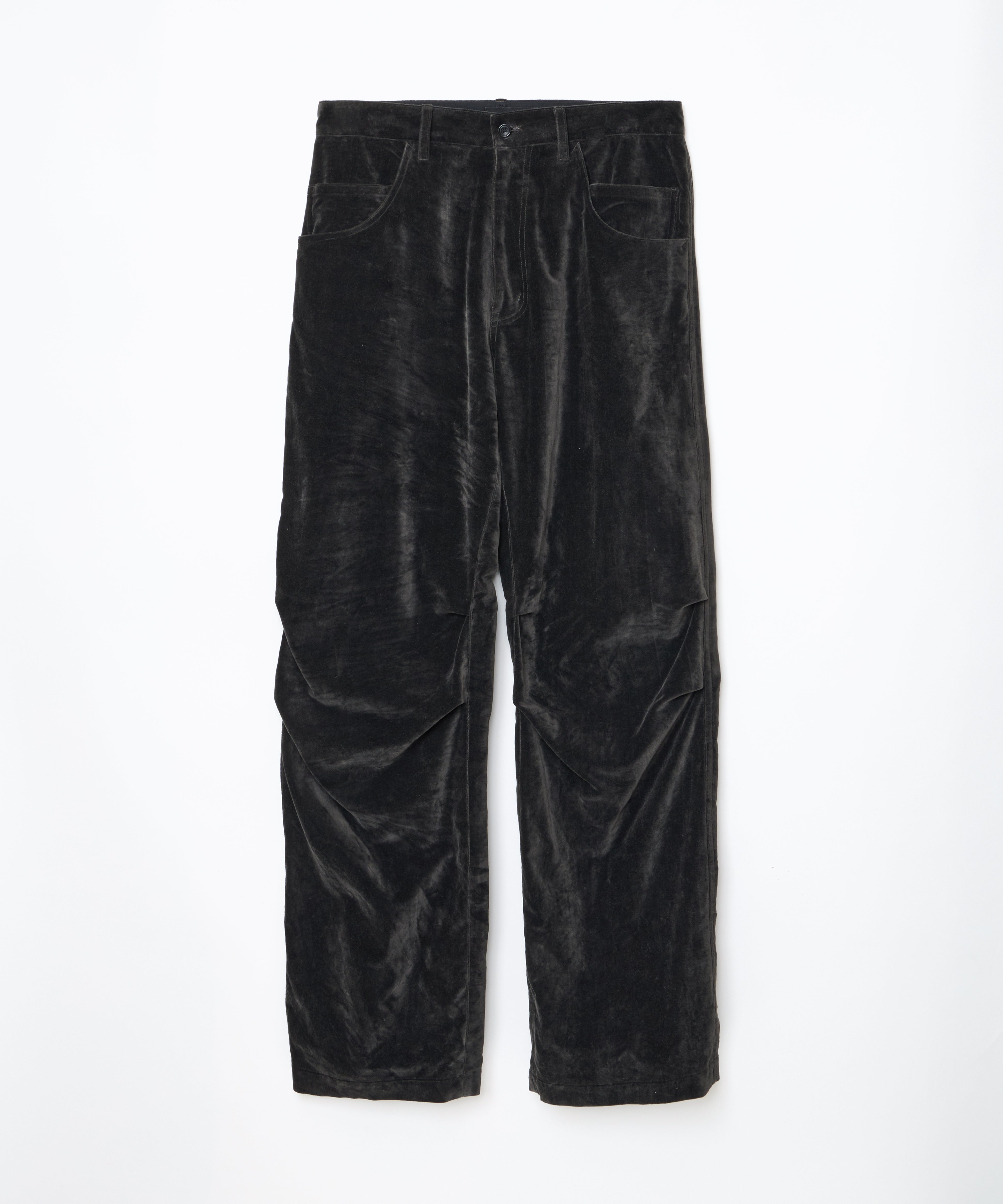 ensou. Derby Pants (Sumi-dyed Black) / E13P006